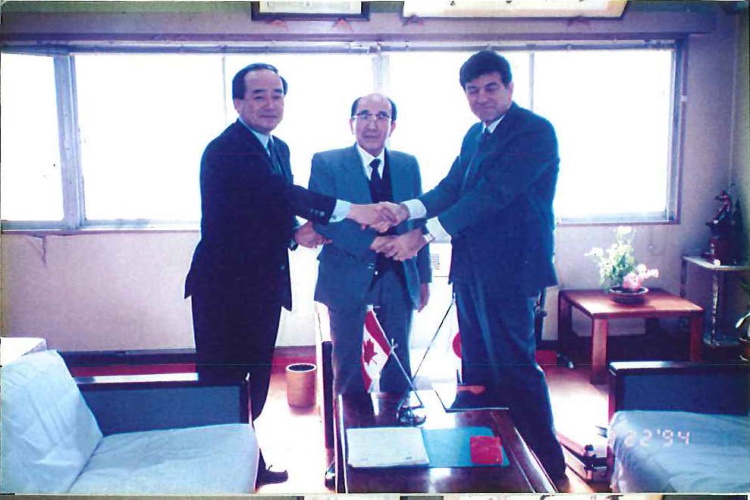 Cambrian Engineering President Mr. Daniel Visits Japan